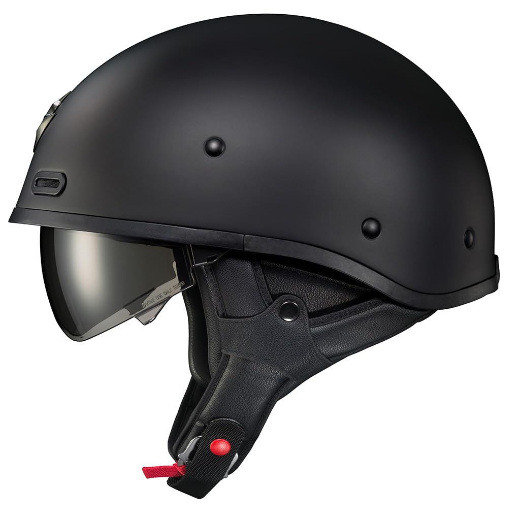 ScorpionEXO Covert X open face 3/4 helmet, speaker pockets, DOT, matte black.