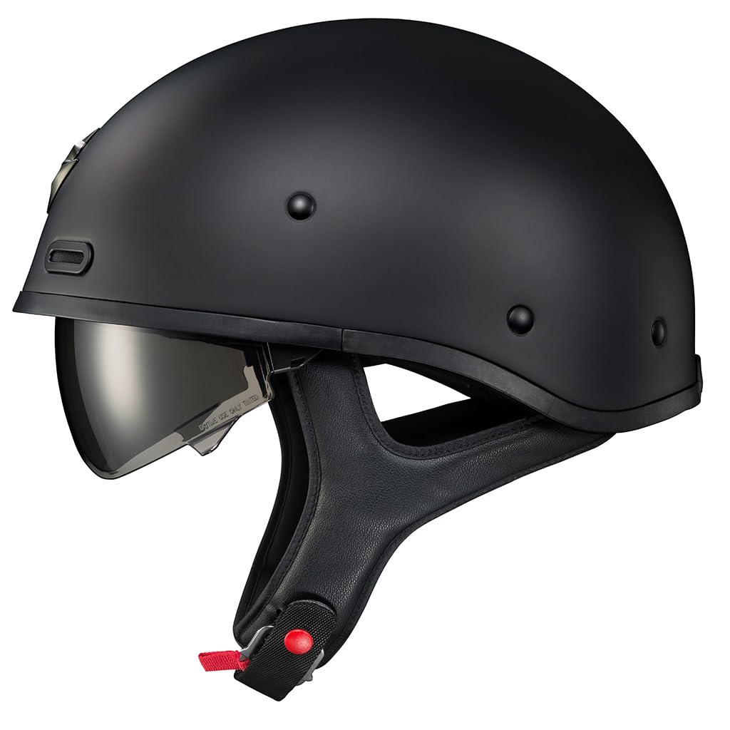 ScorpionEXO Covert X open face 3/4 helmet, speaker pockets, DOT, matte black.