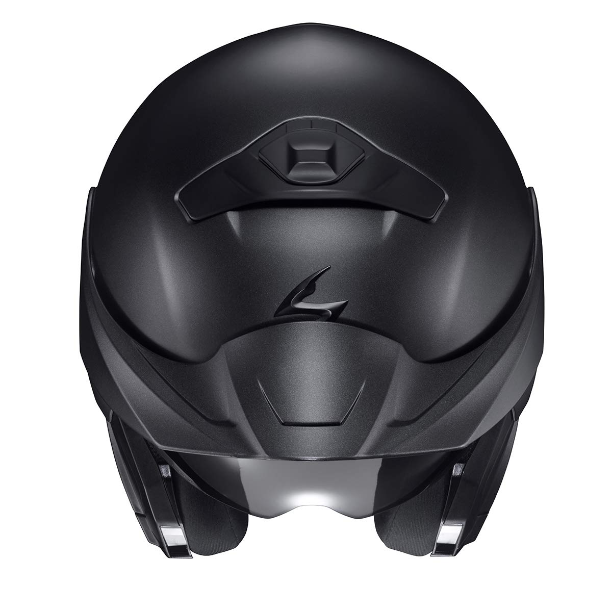 ScorpionEXO GT930 open/full face transformer helmet, Bluetooth ready, DOT/ECE P/J, matte black.