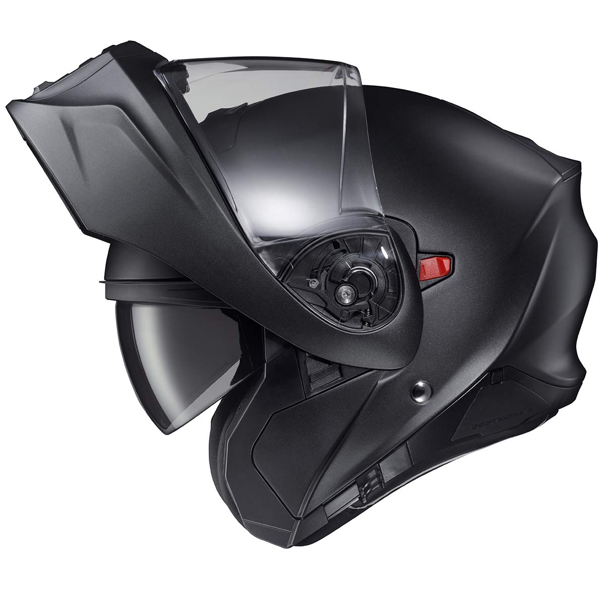 ScorpionEXO GT930 open/full face transformer helmet, Bluetooth ready, DOT/ECE P/J, matte black.