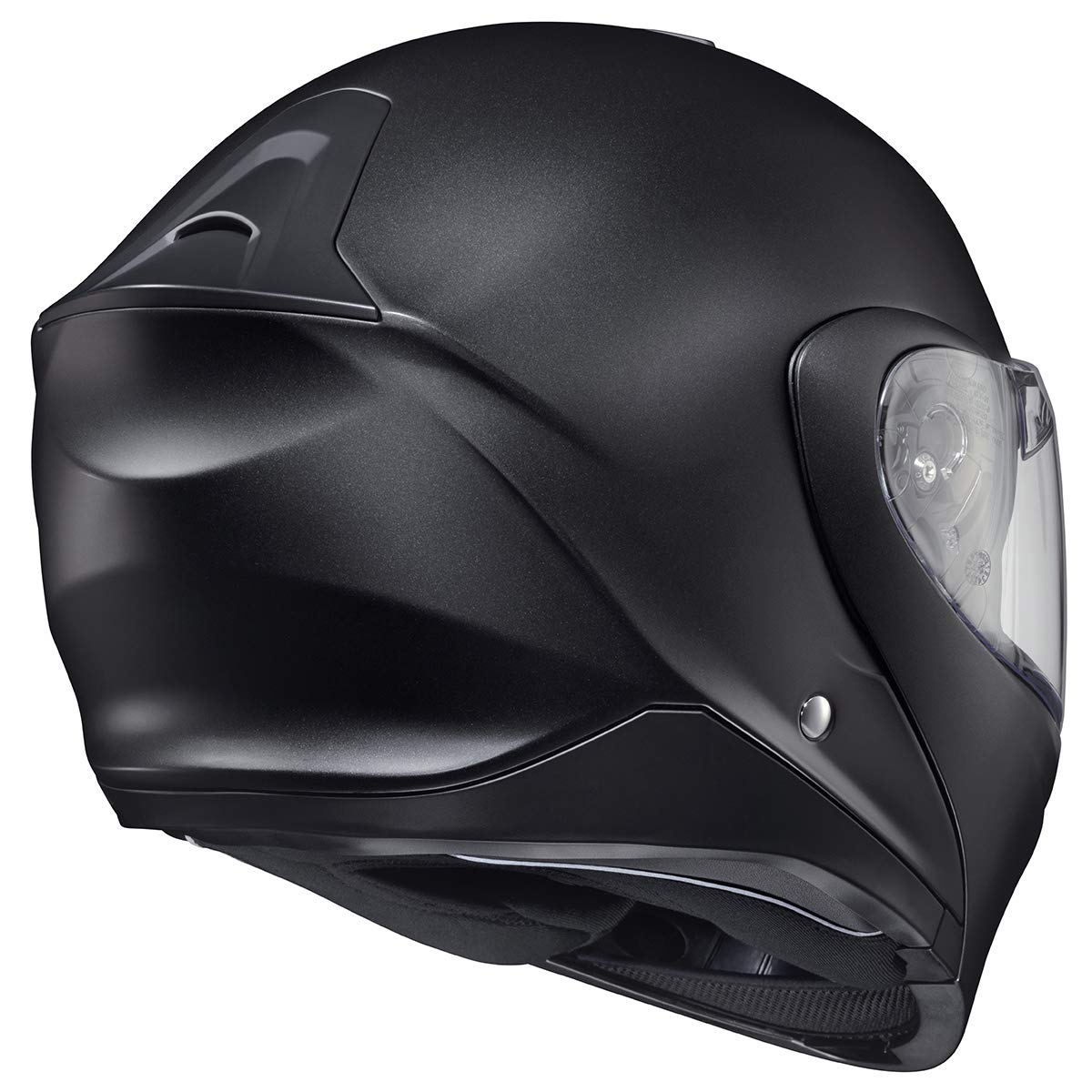 ScorpionEXO GT930 open/full face transformer helmet, Bluetooth ready, DOT/ECE P/J, matte black.